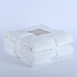 soft flannel single layer throw multi purpose blanket for bed, sofa, travel
